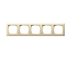 Gira Gira Afdekraam 5 voudig Wit (creme) 021501