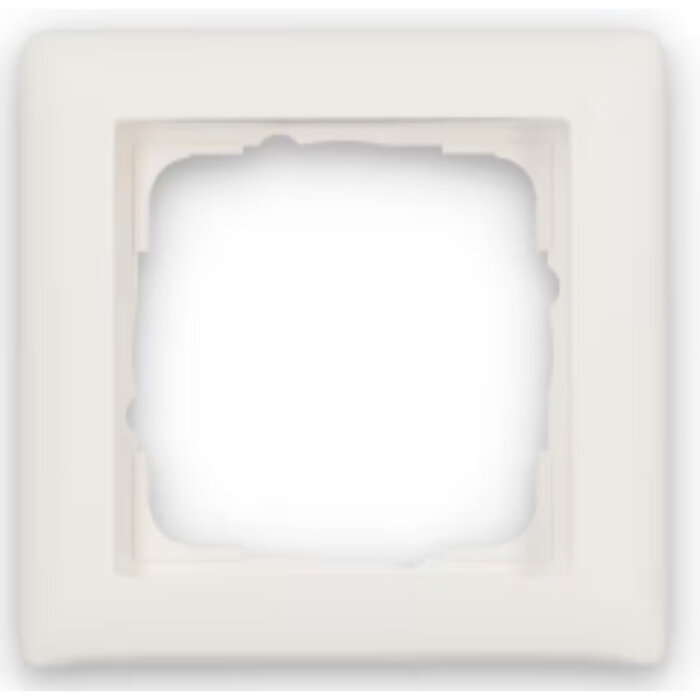 Gira Gira Afdekraam 1 voudig Zuiver wit (hagelwit) MAT 021104