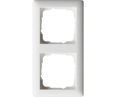 Gira Gira Afdekraam 2 voudig Zuiver wit (hagelwit) MAT 021204