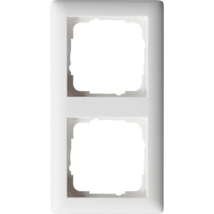 Gira Gira Afdekraam 2 voudig Zuiver wit (hagelwit) MAT 021204