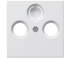 Gira Gira Centraalplaat CAI Zuiver wit (hagelwit) MAT 086927