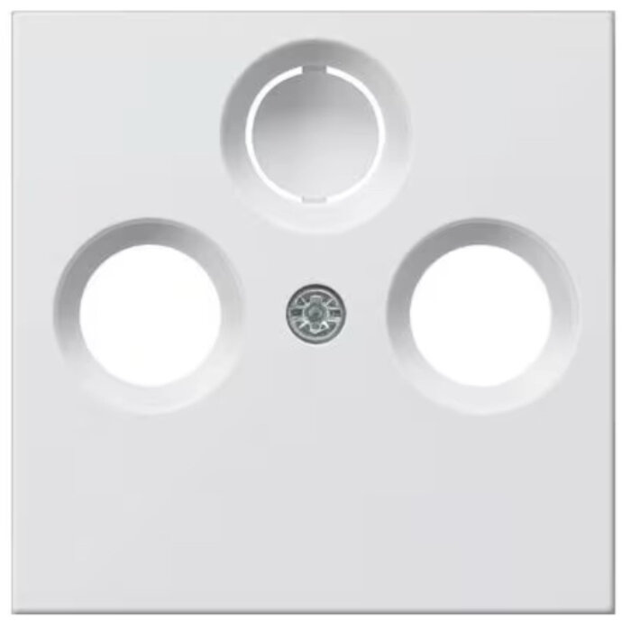 Gira Gira Centraalplaat CAI Zuiver wit (hagelwit) MAT 086927