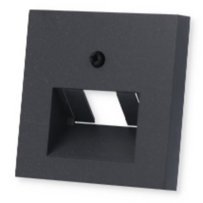 Gira Gira Afdekplaat RJ45 / RJ11 enkel en dubbel antraciet 027028