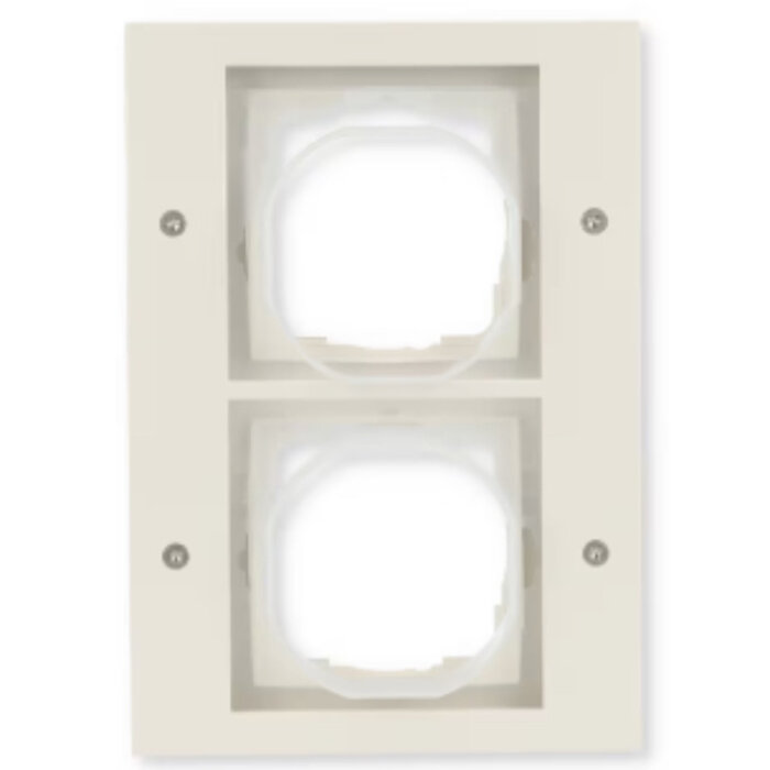 Gira Gira TX44 waterdicht Afdekraam 2 voudig Zuiver wit (hagelwit) 021266