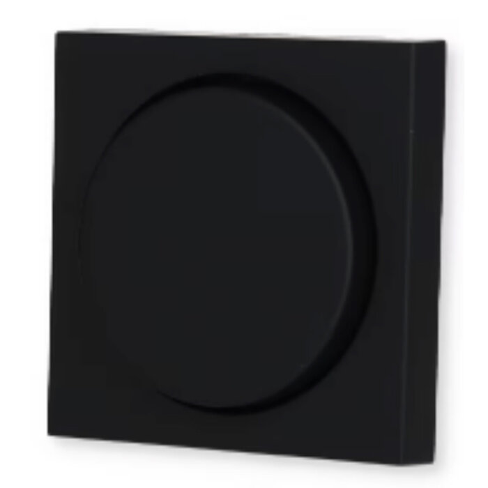Gira Gira Draaiknop dimmer Mat Zwart 0650005