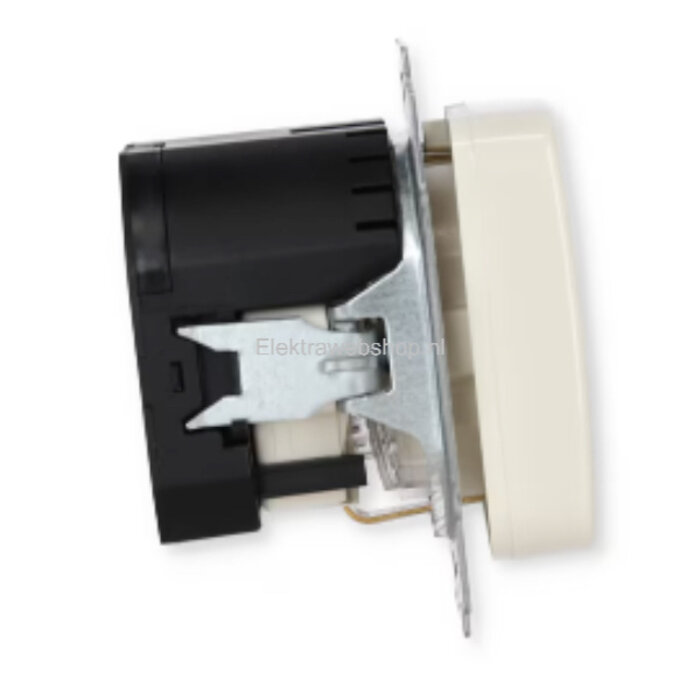 Busch-Jaeger Busch-Jaeger wandcontactdoos met USB-Lader wit (creme) 20 EUCBUSB-212
