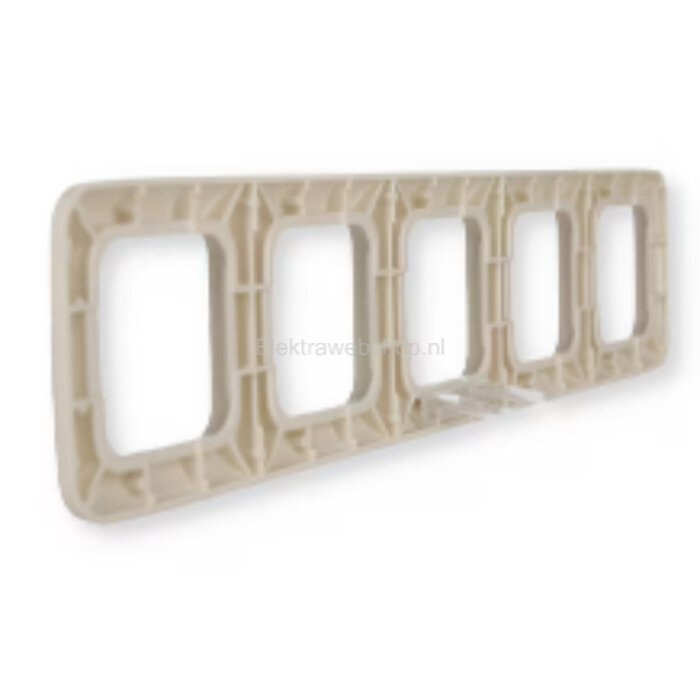 Busch-Jaeger Busch-Jaeger afdekraam 5 voudig Standaard wit (creme) 2515-212-500