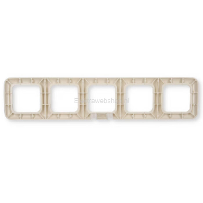 Busch-Jaeger Busch-Jaeger afdekraam 5 voudig Standaard wit (creme) 2515-212-500