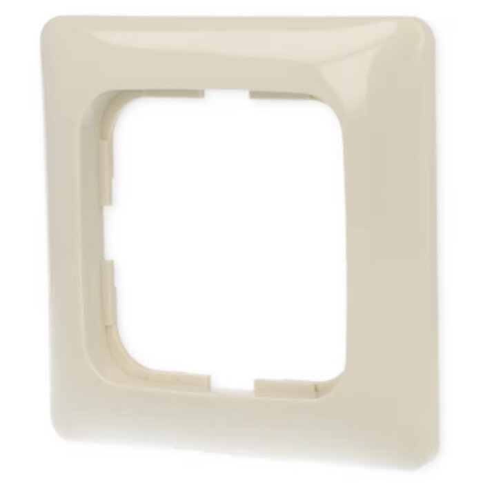 Busch-Jaeger Busch-Jaeger 1-voudig afdekraam Reflex SI Linear wit (creme) 2511-212K-102