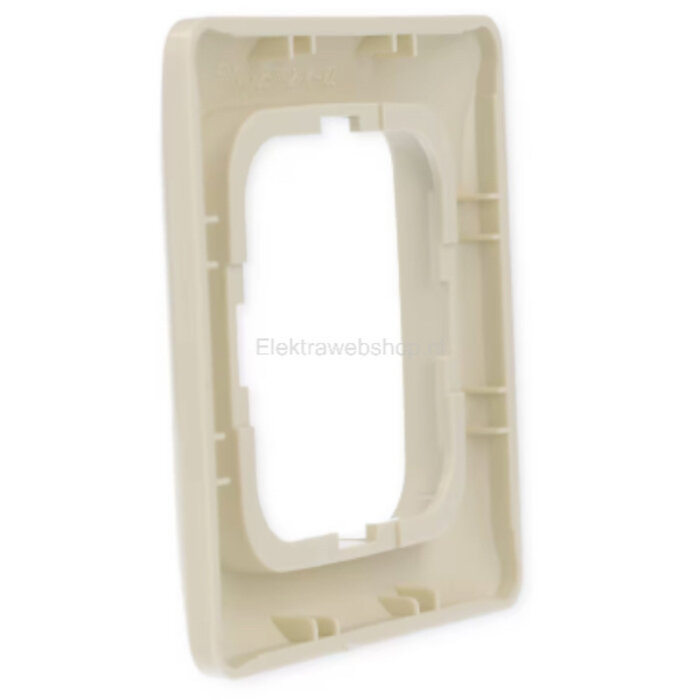 Busch-Jaeger Busch-Jaeger 1-voudig afdekraam Reflex SI Linear wit (creme) 2511-212K-102