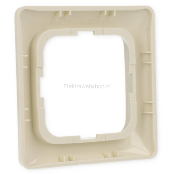 Busch-Jaeger Busch-Jaeger 1-voudig afdekraam Reflex SI Linear wit (creme) 2511-212K-102