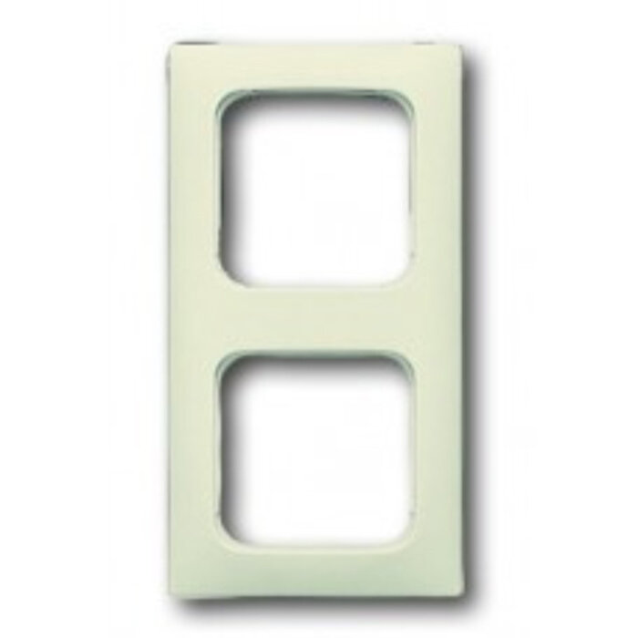 Busch-Jaeger Busch-Jaeger 2-voudig afdekraam Reflex SI Linear wit (creme) 2512-212K-102