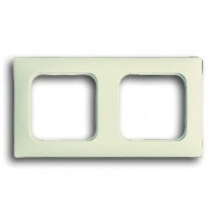Busch-Jaeger Busch-Jaeger 2-voudig afdekraam Reflex SI Linear wit (creme) 2512-212K-102