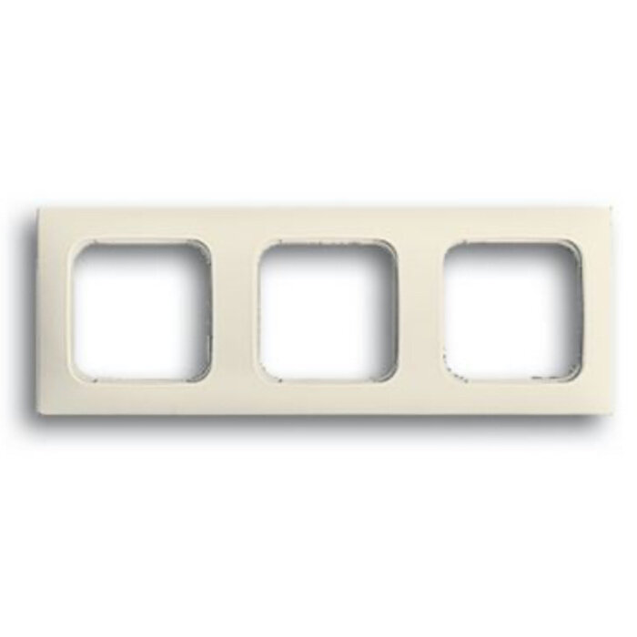 Busch-Jaeger Busch-Jaeger 3-voudig afdekraam Reflex SI Linear wit (creme) 2513-212K-102