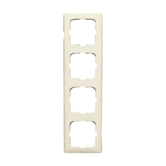 Busch-Jaeger Busch-Jaeger 4-voudig afdekraam Reflex SI Linear wit (creme) 2514-212K-102