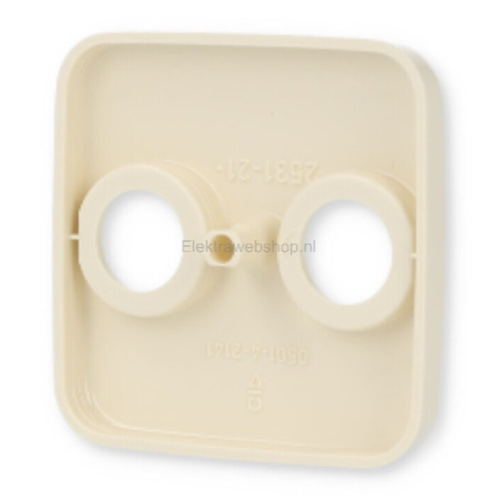 Busch-Jaeger Busch-Jaeger centraalplaat CAI wit (creme) 2531-212