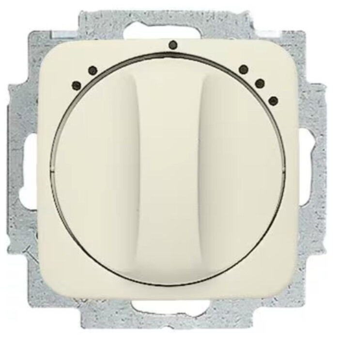 Busch-Jaeger Busch-Jaeger 3-standen schakelaar incl. afdekking wit (creme) 2711 UCDRL-212