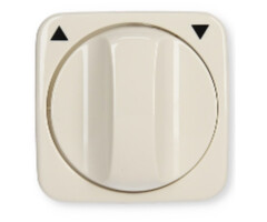 Busch-Jaeger Busch-Jaeger knop rolluikschakelaar (draai) Wit (creme) 2542 DR-212