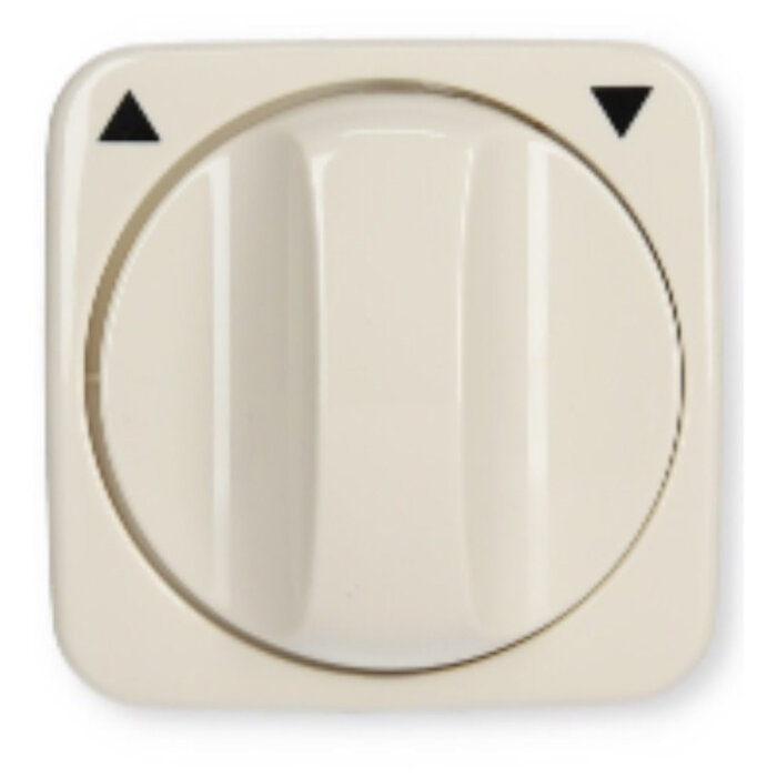 Busch-Jaeger Busch-Jaeger knop rolluikschakelaar (draai) Wit (creme) 2542 DR-212