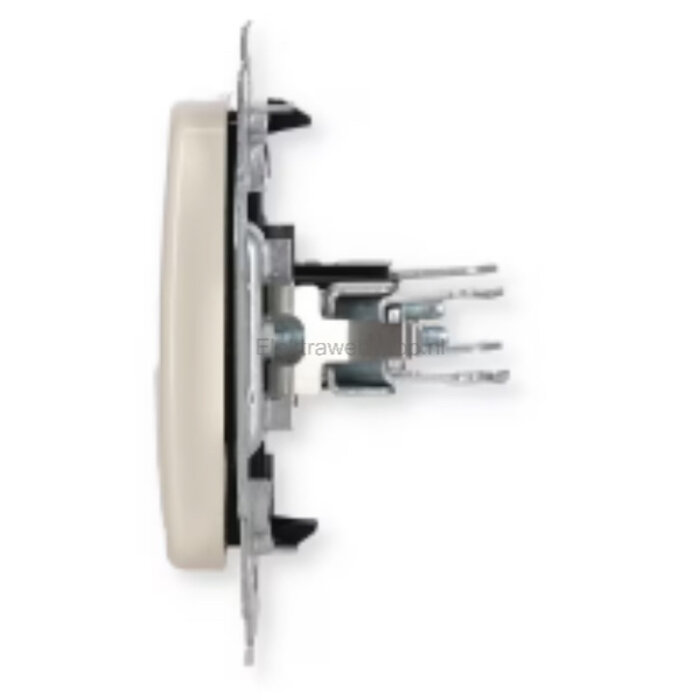 Busch-Jaeger Busch-Jaeger blindplaat wit (creme) 2538-212