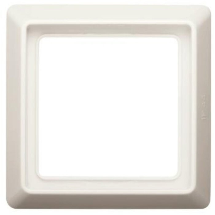 Busch-Jaeger Busch-Jaeger 1-voudig afdekraam voor wandcontactdoos spatwaterdicht wit (creme) 2101-32