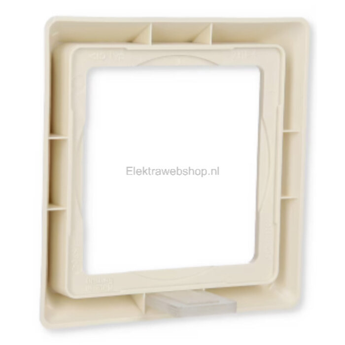 Busch-Jaeger Busch-Jaeger 1-voudig afdekraam voor wandcontactdoos spatwaterdicht wit (creme) 2101-32