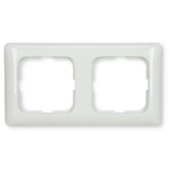 Busch-Jaeger Busch-Jaeger 2-voudig afdekraam Reflex SI Linear alpinwit (hagelwit) 2512-214K-102