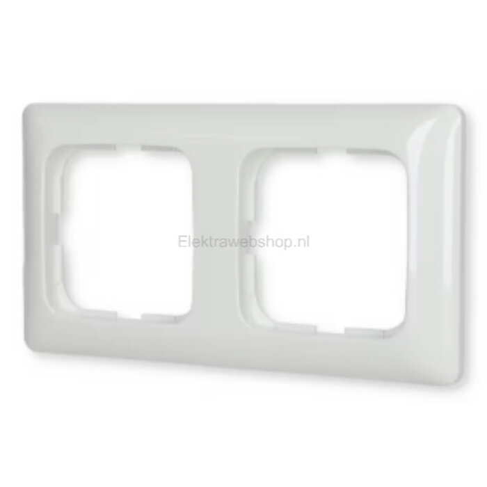 Busch-Jaeger Busch-Jaeger 2-voudig afdekraam Reflex SI Linear alpinwit (hagelwit) 2512-214K-102