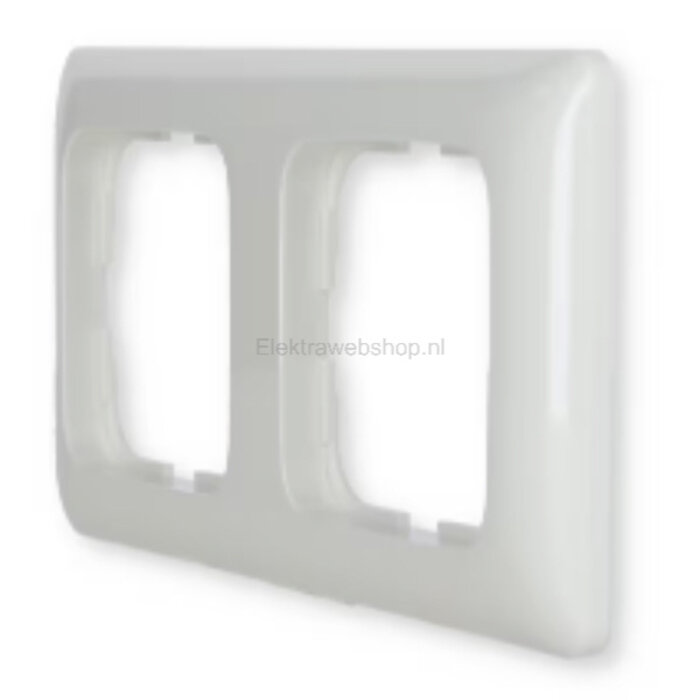 Busch-Jaeger Busch-Jaeger 2-voudig afdekraam Reflex SI Linear alpinwit (hagelwit) 2512-214K-102