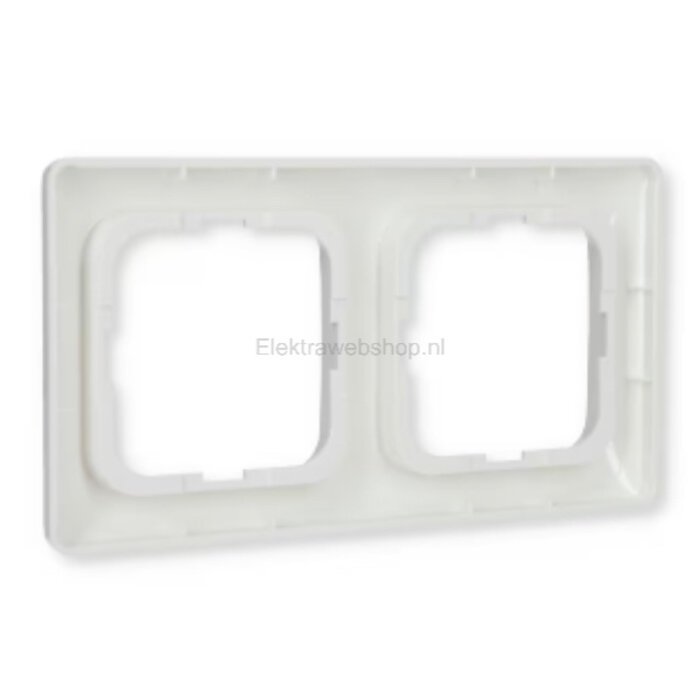 Busch-Jaeger Busch-Jaeger 2-voudig afdekraam Reflex SI Linear alpinwit (hagelwit) 2512-214K-102