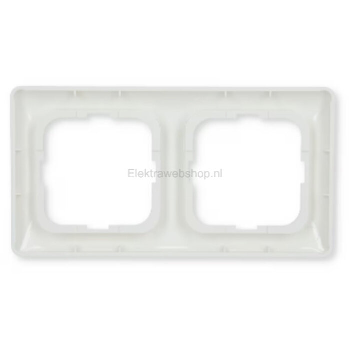 Busch-Jaeger Busch-Jaeger 2-voudig afdekraam Reflex SI Linear alpinwit (hagelwit) 2512-214K-102