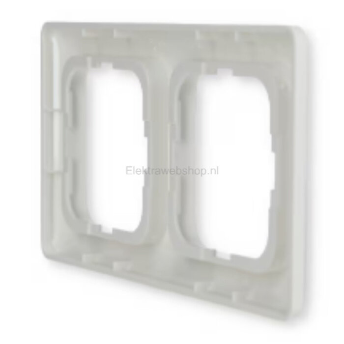 Busch-Jaeger Busch-Jaeger 2-voudig afdekraam Reflex SI Linear alpinwit (hagelwit) 2512-214K-102