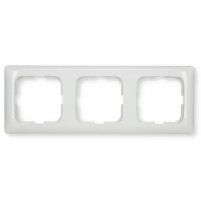 Busch-Jaeger Busch-Jaeger 3-voudig afdekraam Reflex SI Linear alpinwit (hagelwit) 2513-214K-102