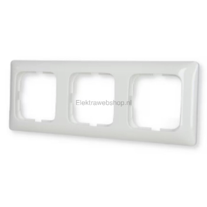 Busch-Jaeger Busch-Jaeger 3-voudig afdekraam Reflex SI Linear alpinwit (hagelwit) 2513-214K-102