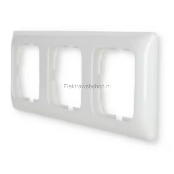 Busch-Jaeger Busch-Jaeger 3-voudig afdekraam Reflex SI Linear alpinwit (hagelwit) 2513-214K-102