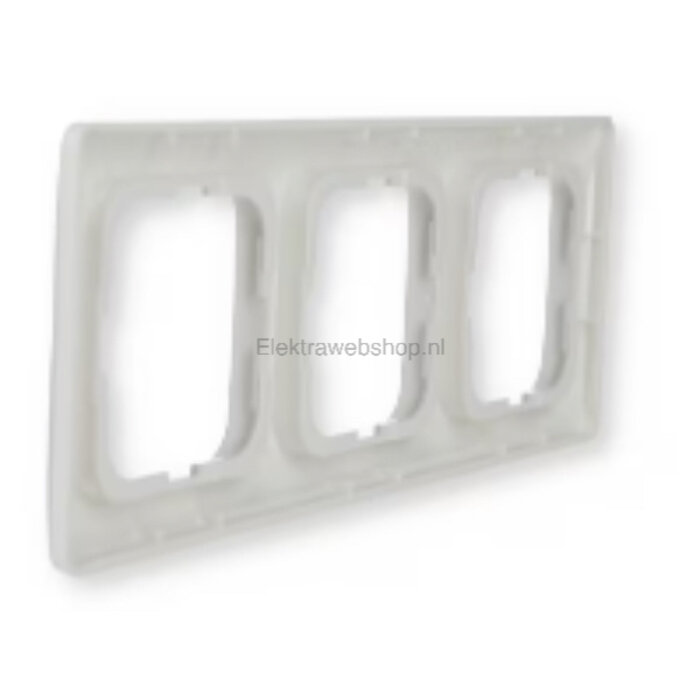 Busch-Jaeger Busch-Jaeger 3-voudig afdekraam Reflex SI Linear alpinwit (hagelwit) 2513-214K-102