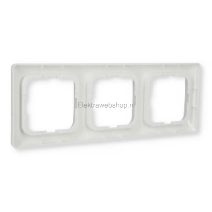 Busch-Jaeger Busch-Jaeger 3-voudig afdekraam Reflex SI Linear alpinwit (hagelwit) 2513-214K-102