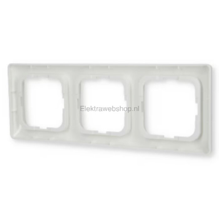 Busch-Jaeger Busch-Jaeger 3-voudig afdekraam Reflex SI Linear alpinwit (hagelwit) 2513-214K-102