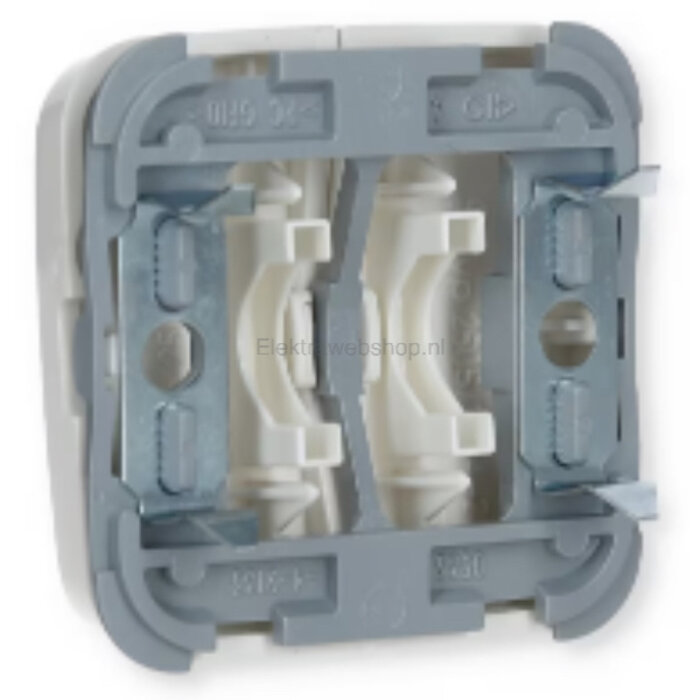 Busch-Jaeger Busch-Jaeger bedieningswip rolluikschakelaar druk alpinwit (hagelwit) 2504-214