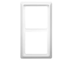 Busch-Jaeger Busch-Jaeger 2-voudig afdekraam voor wandcontactdoos spatwaterdicht alpinwit (hagelwit) 2102-34