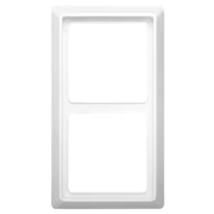 Busch-Jaeger Busch-Jaeger 2-voudig afdekraam voor wandcontactdoos spatwaterdicht alpinwit (hagelwit) 2102-34