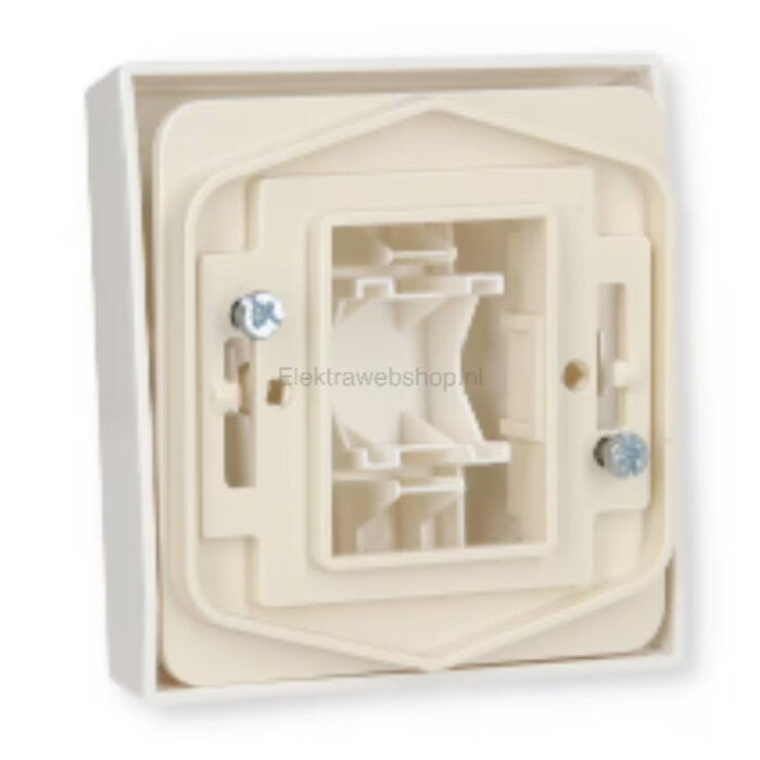 Busch-Jaeger Busch-Jaeger bedieningswip wissel/kruis spatwaterdicht alpinwit (hagelwit) 2106-34