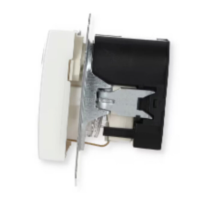 Busch-Jaeger Busch-Jaeger balance Wandcontactdoos kinderveilig + USB-Lader alpinwit (hagelwit) 20 EUCBUSB-914