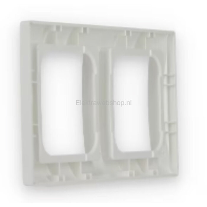 Busch-Jaeger Busch-Jaeger balance 2-voudig afdekraam alpinwit (hagelwit) 1722-914