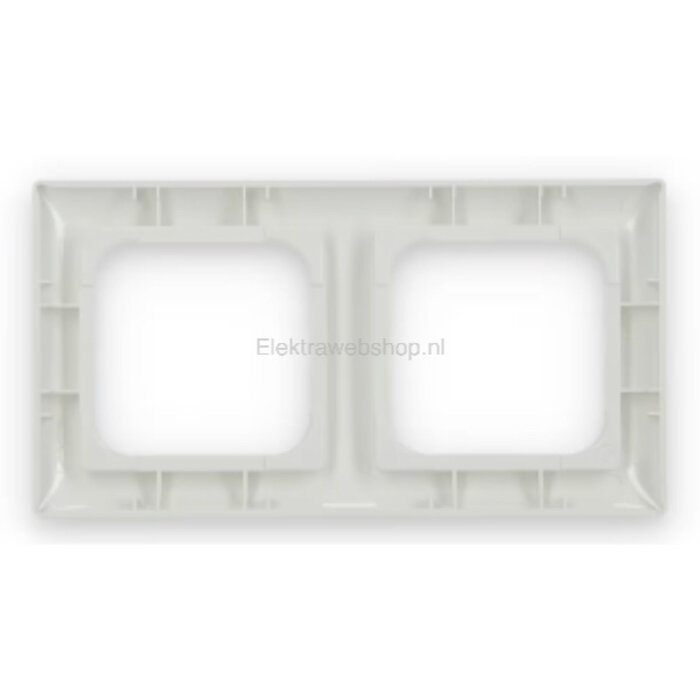 Busch-Jaeger Busch-Jaeger balance 2-voudig afdekraam alpinwit (hagelwit) 1722-914