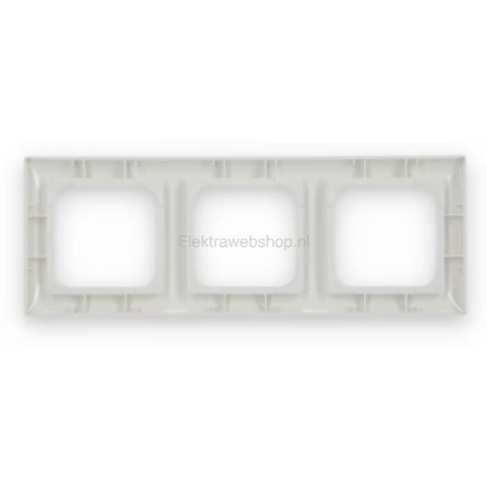 Busch-Jaeger Busch-Jaeger balance 3-voudig afdekraam alpinwit (hagelwit) 1723-914