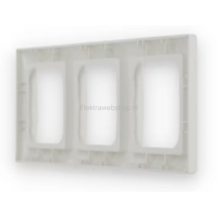 Busch-Jaeger Busch-Jaeger balance 3-voudig afdekraam alpinwit (hagelwit) 1723-914