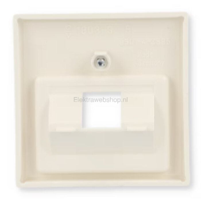 Busch-Jaeger Busch-Jaeger balance 1xRJ45 / RJ11 afdekking alpinwit (hagelwit) 1803-914