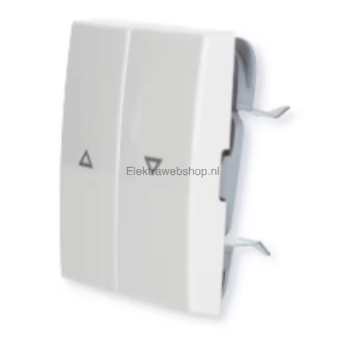 Busch-Jaeger Busch-Jaeger balance bedieningswip rolluikschakelaar alpinwit (hagelwit) 2504-914