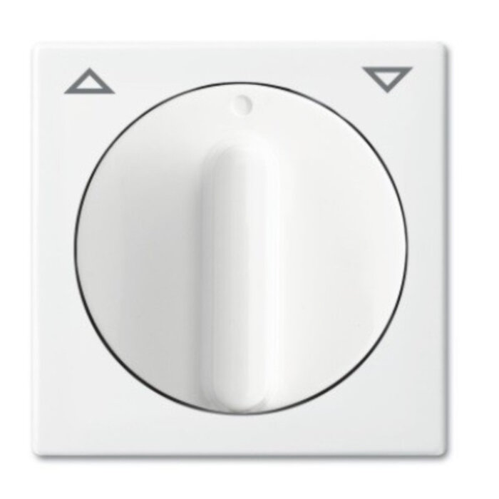 Busch-Jaeger Busch-Jaeger balance knop rolluikschakelaar (draai) alpinwit (hagelwit) 2542 DR-914